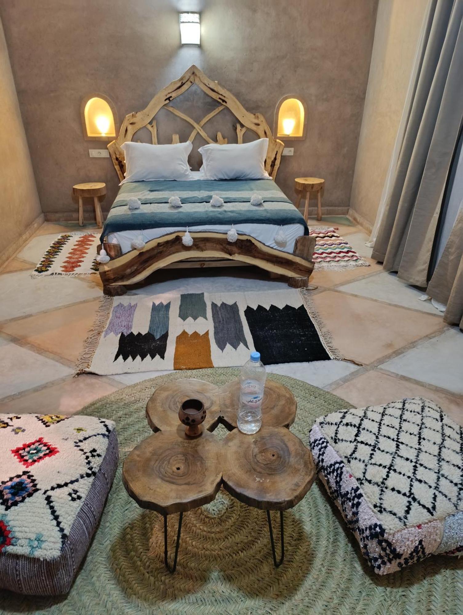 Riad Al Maktoub Maison D'Hotes Ecologique Marrakesh Eksteriør bilde
